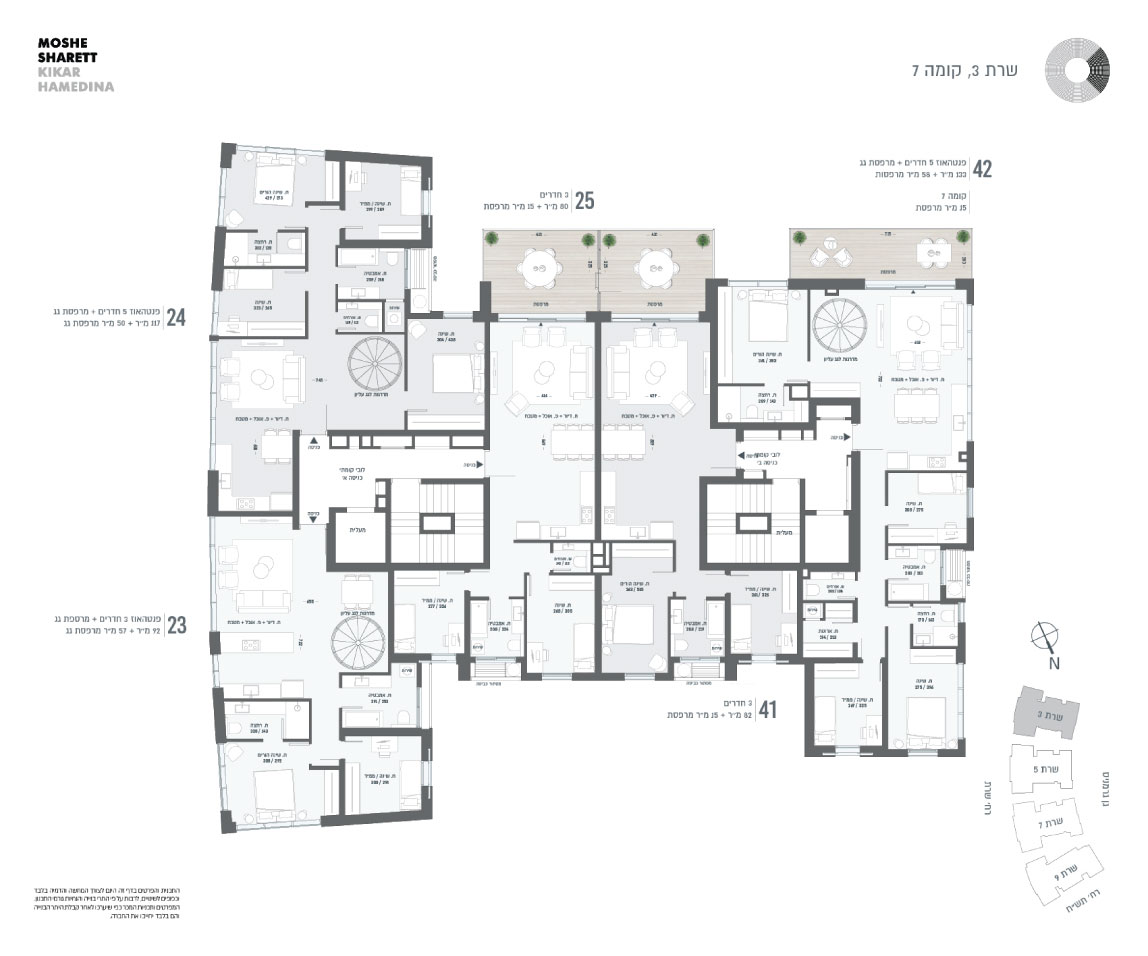 בניין 3 קומה 7