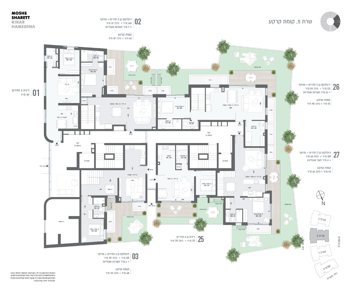 בניין 5 קומת קרקע