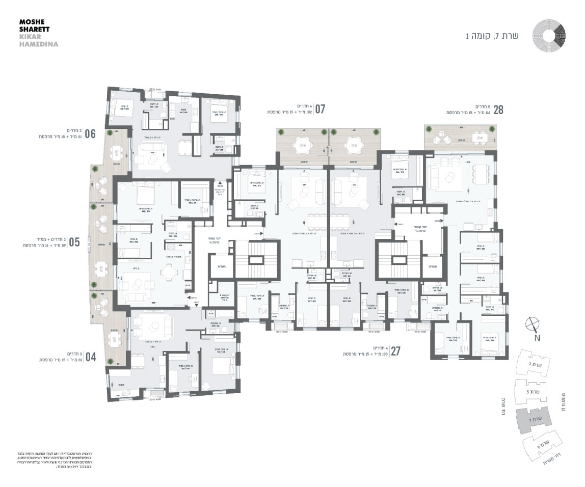 בניין 7 קומה 1