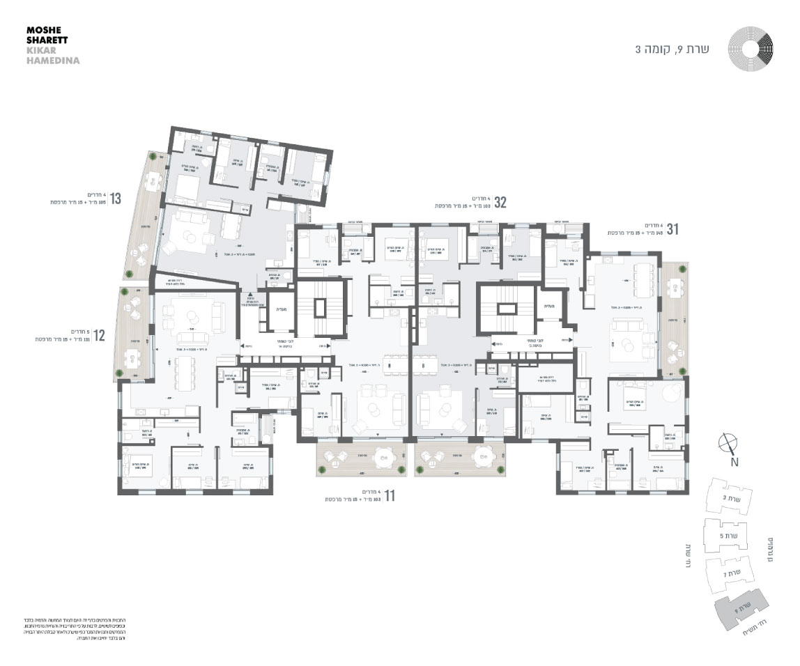 בניין 9 קומה 3